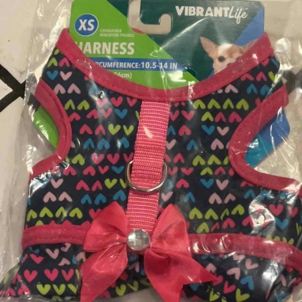 NEW VIBRANT LIFE DOG HARNESS FOR XS PUPS